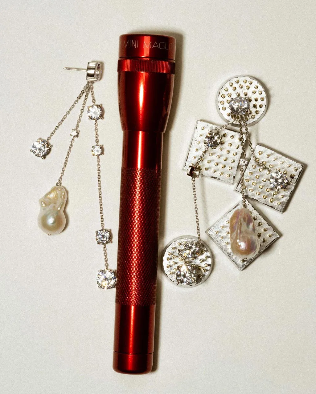 Completedworks Bonafide Madness boucles gouttes perle argent
