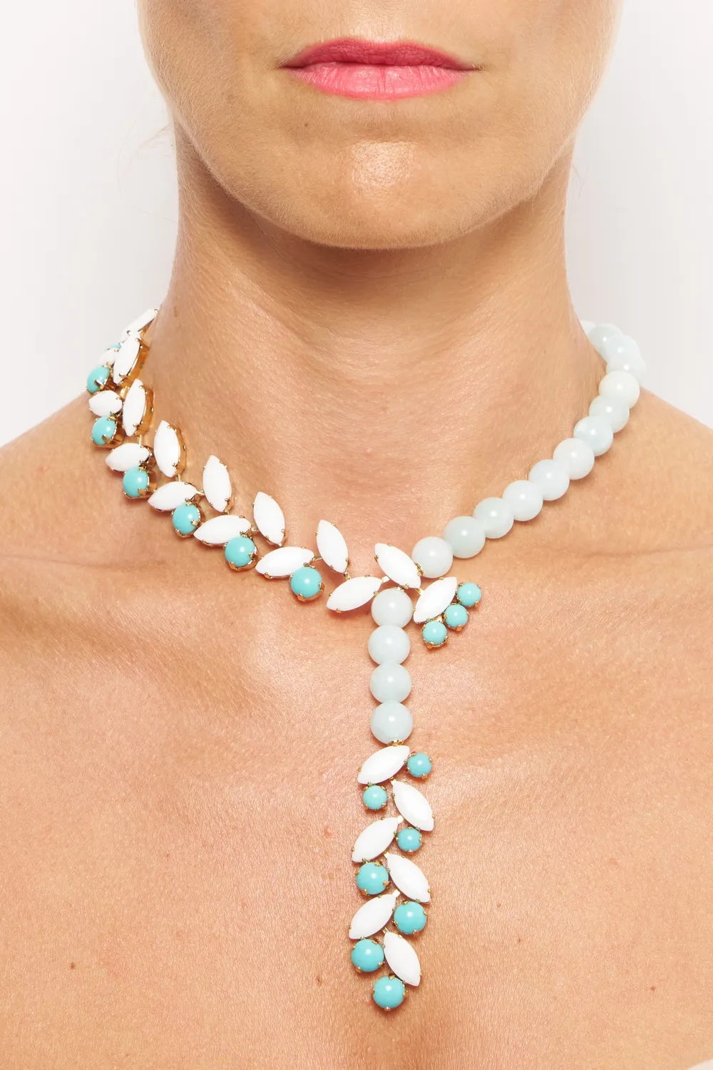 Philippe Ferrandis Croisette collier cravate doré