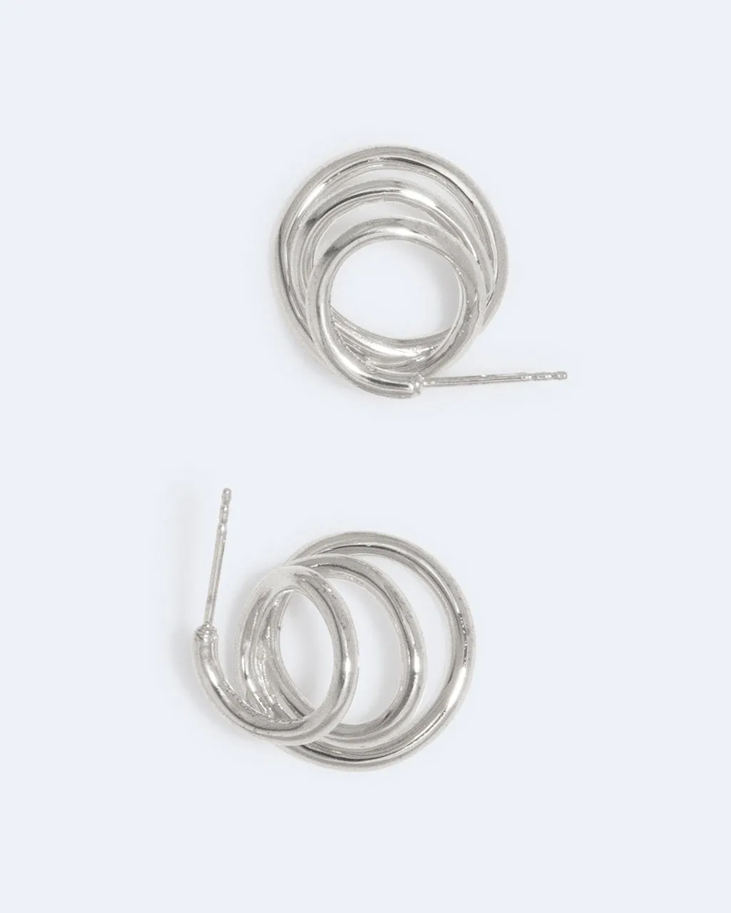 Completedworks Flow boucles d'oreilles argent recyclé