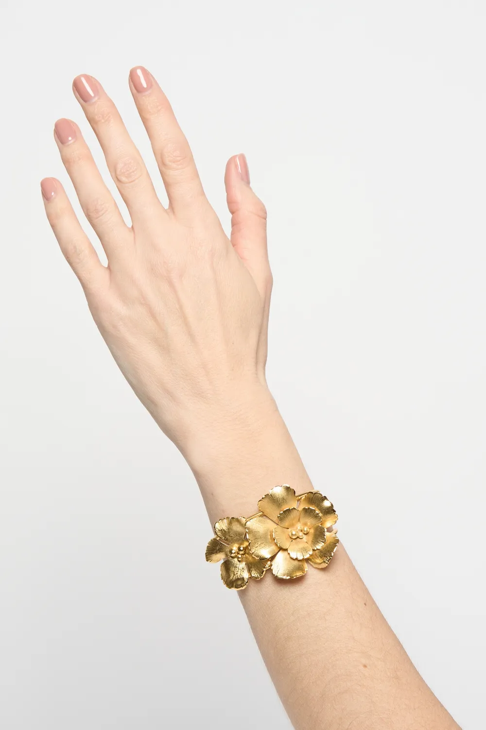 Philippe Ferrandis Magnolia bracelet manchette ouvert