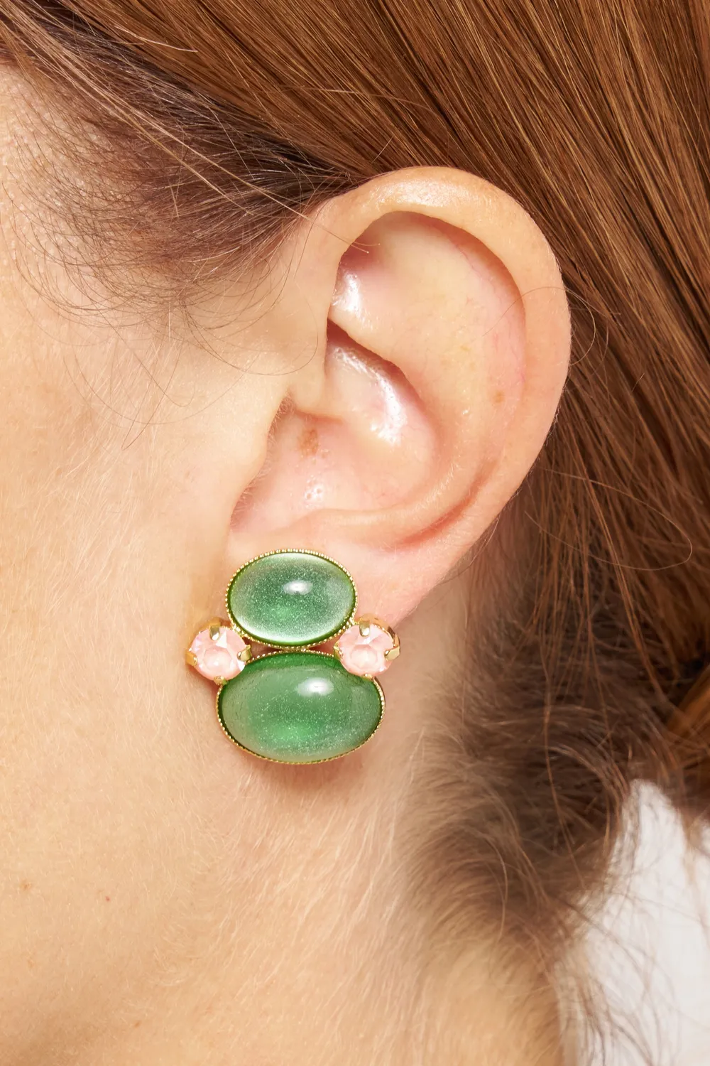 Philippe Ferrandis Sorbet petites boucles clips