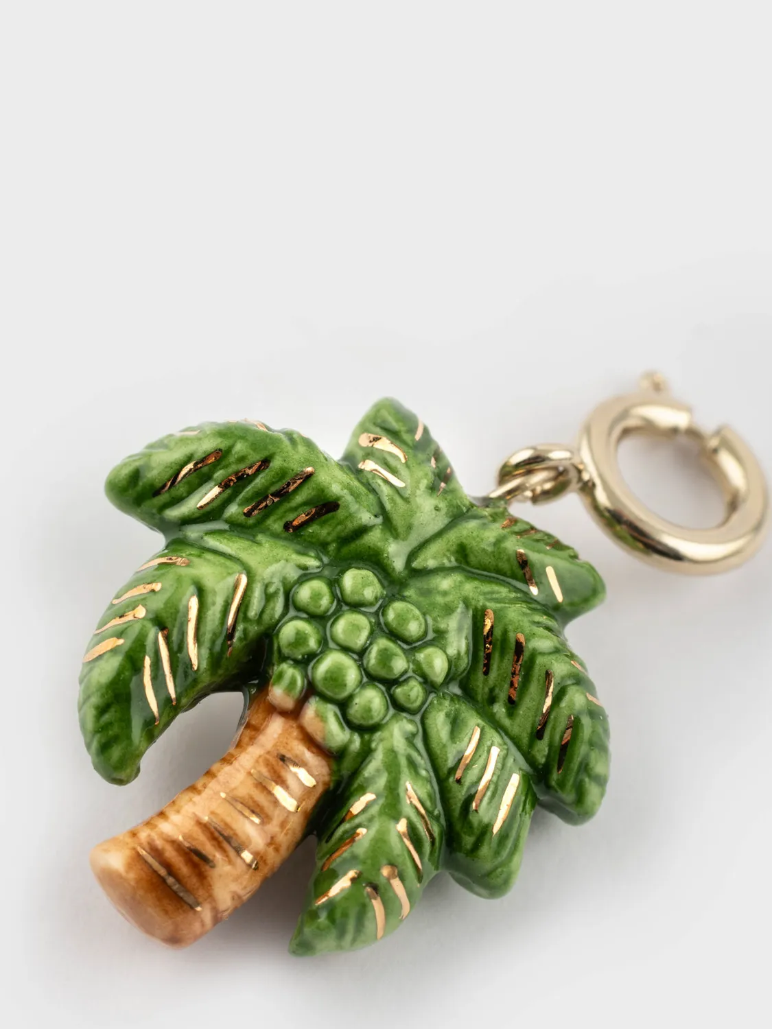 Nach Bijoux Maxi charm's palmier charm doré 2,2 cm