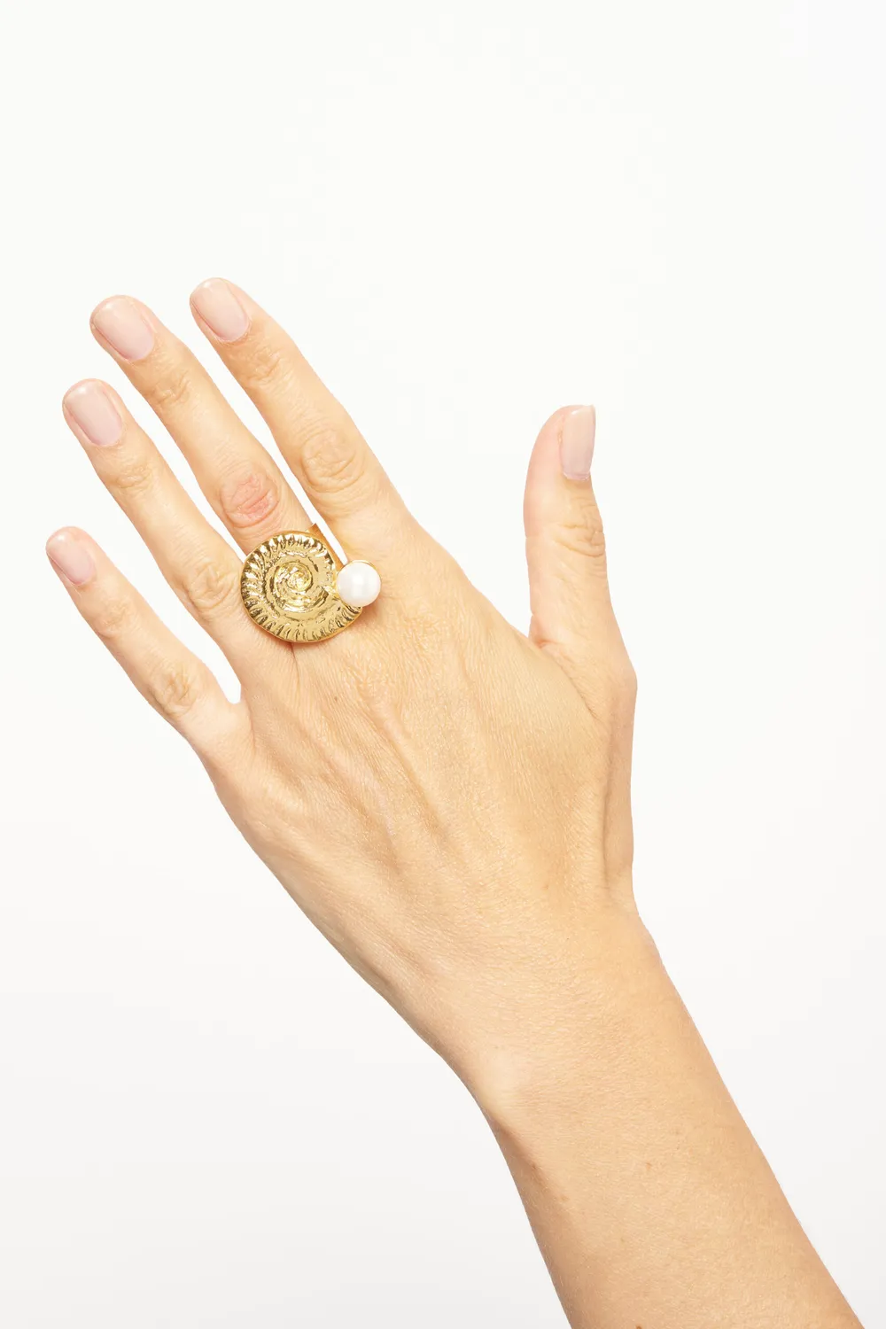 Philippe Ferrandis Minorca bague ajustable créateur doré