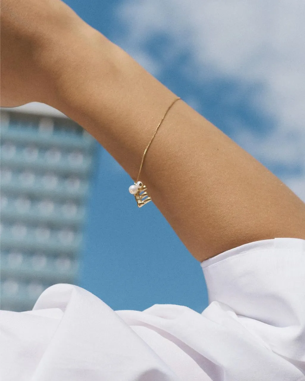 Completedworks Classicworks I bracelet perle doré
