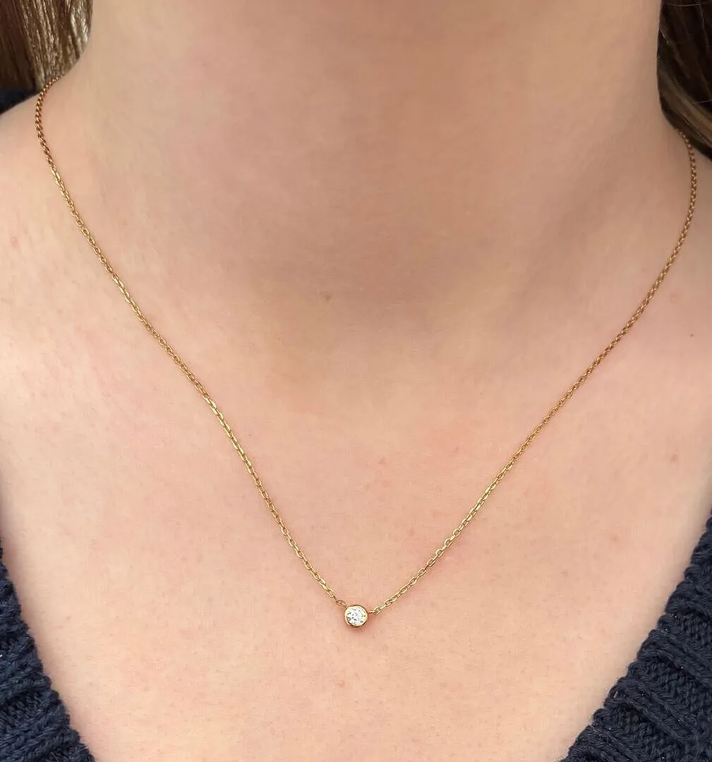 Astrid & Miyu Essential Crystal Pendant collier doré