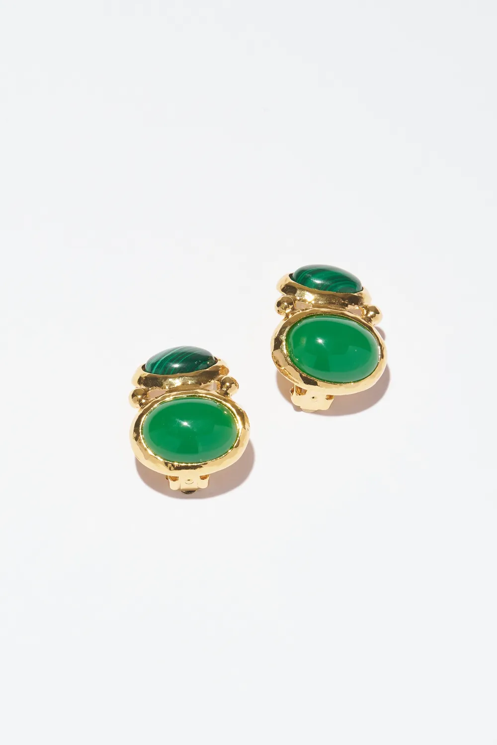 Philippe Ferrandis New Gems boucles d'oreilles clips pierre