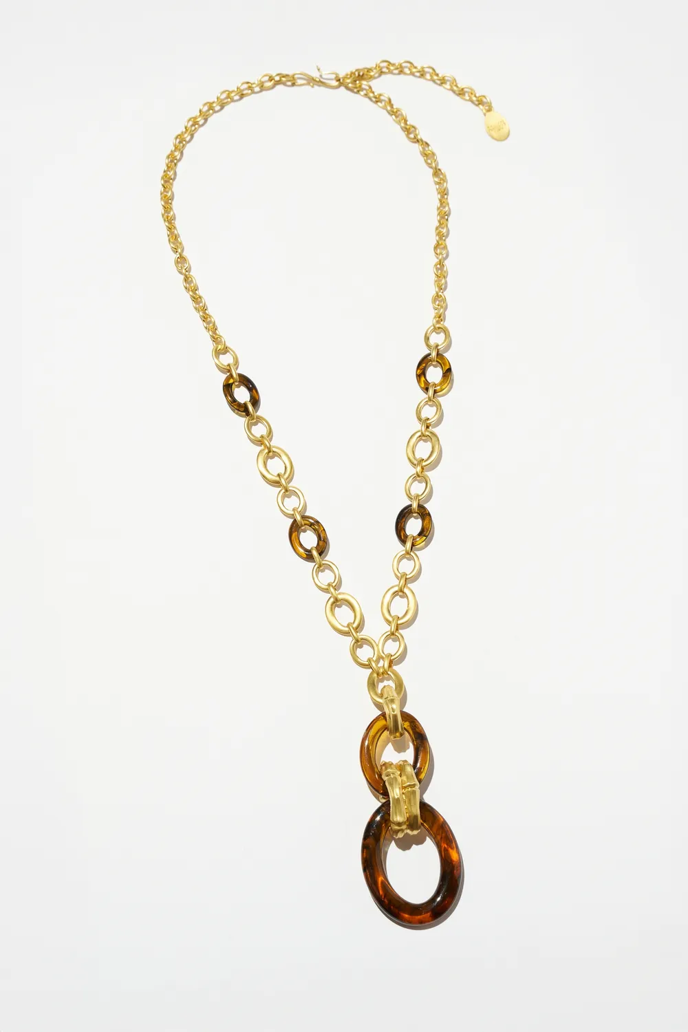 Philippe Ferrandis Bambou sautoir collier long doré