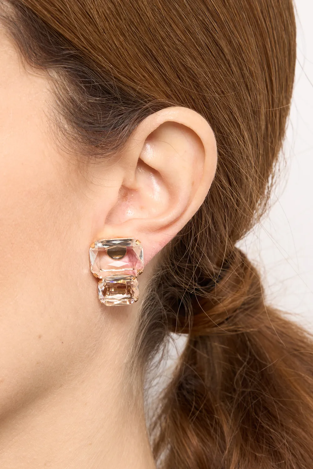 Philippe Ferrandis Baléares clips boucles cristal