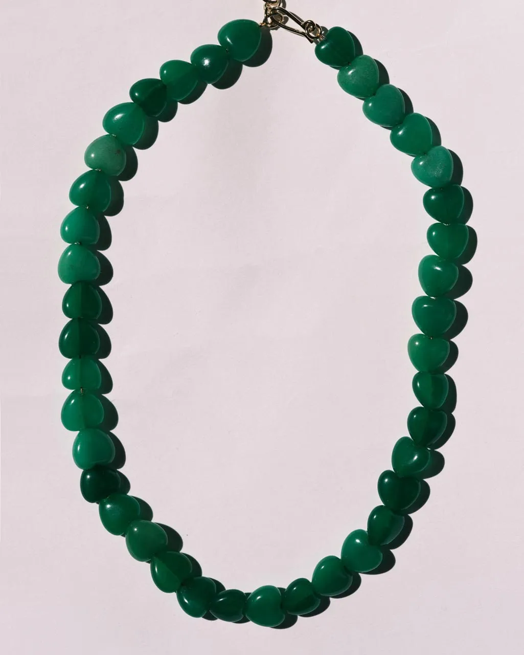 Completedworks Heart's Window boucles d'oreilles coeur vert