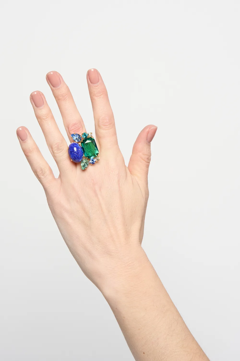Philippe Ferrandis Castiglione bague ajustable dorée