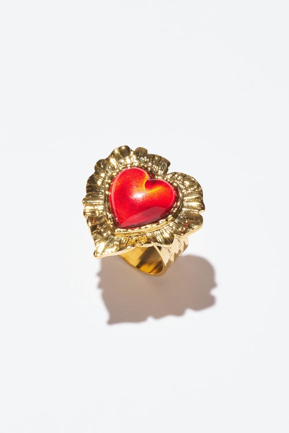 Philippe Ferrandis Break My Heart bague petit cœur ajustable