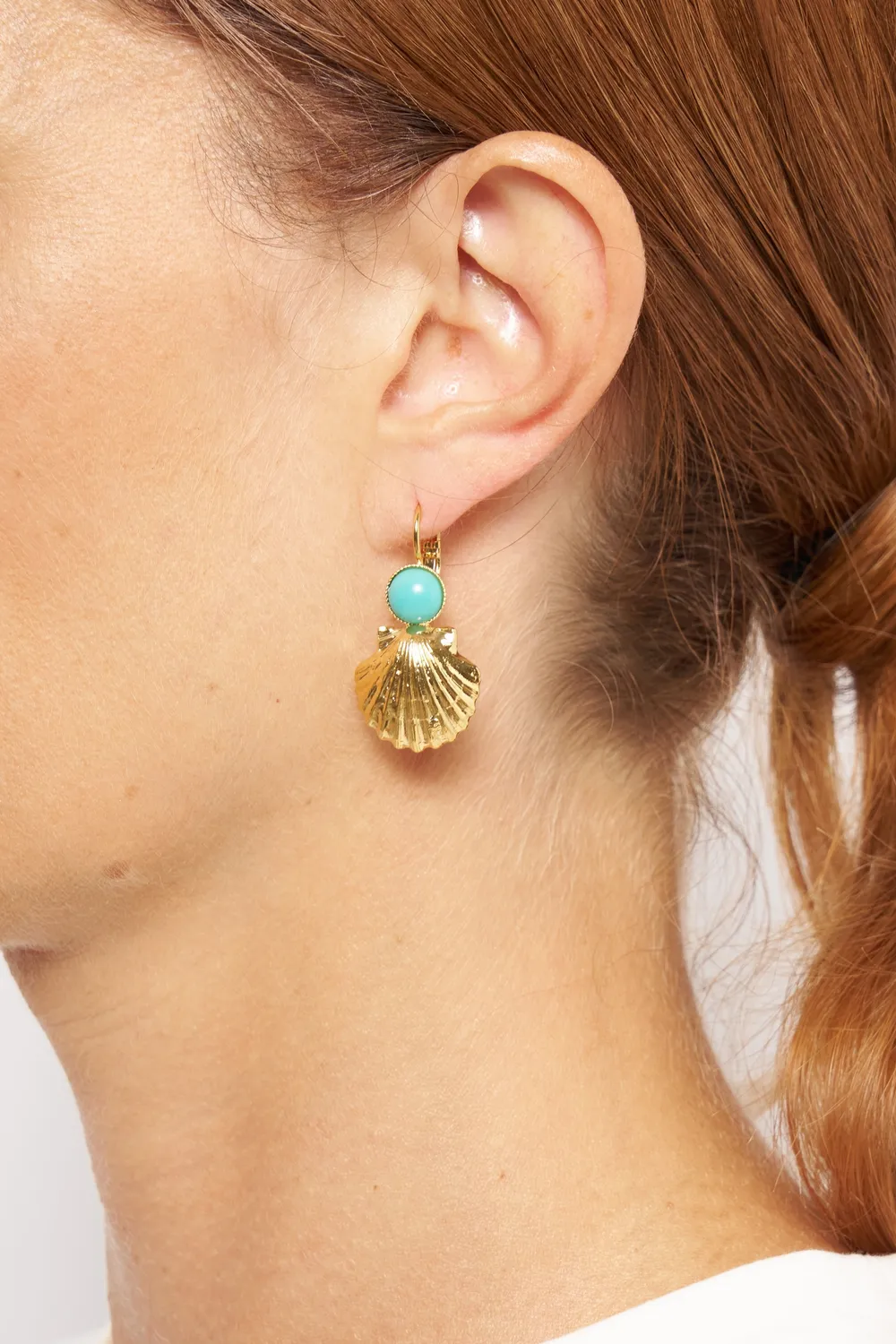 Philippe Ferrandis Minorca boucles d'oreilles dormeuses