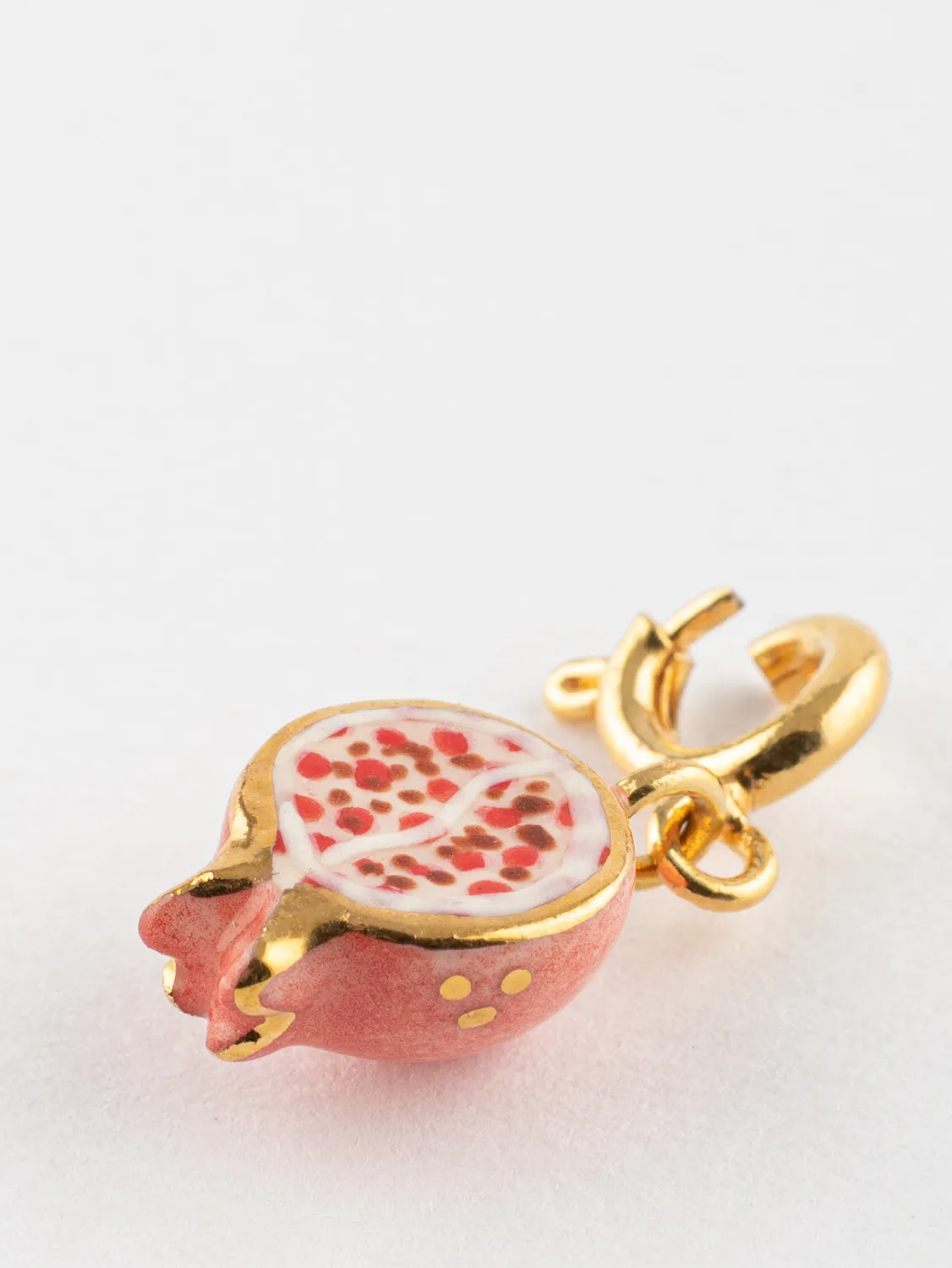 Nach Bijoux grenade charms porcelaine doree Mix and Match