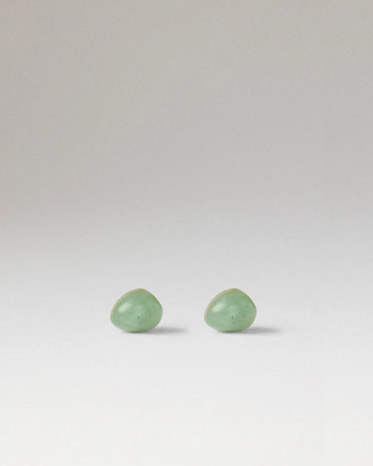 PDPAOLA Gravity piercing aventurine verte doré