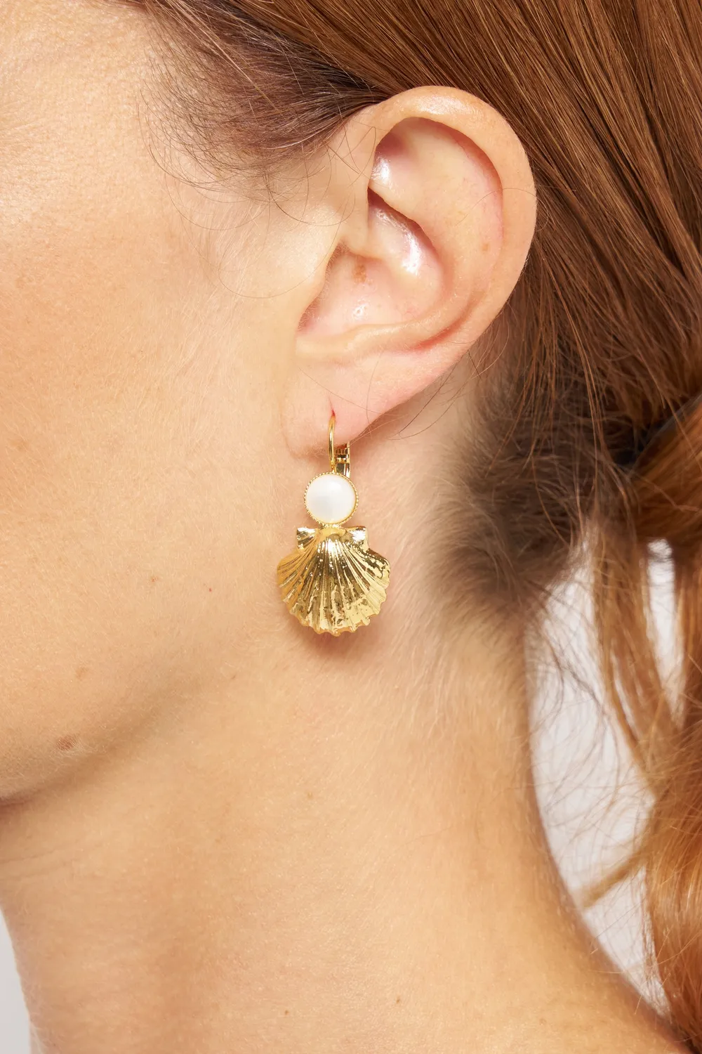 Philippe Ferrandis Minorca boucles d'oreilles dormeuses