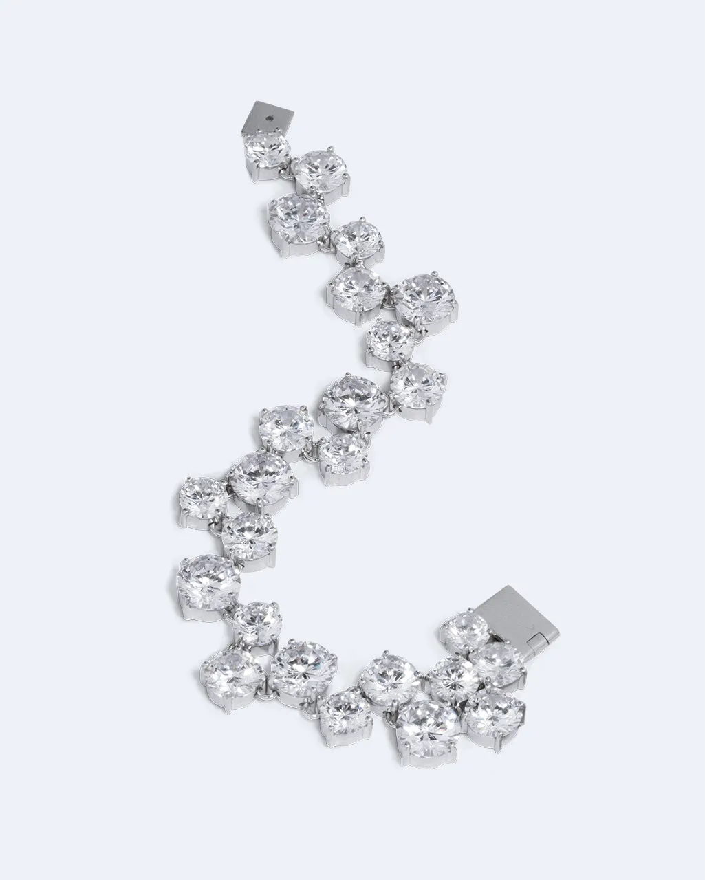Completedworks Winter Solstice bracelet rhodié zirconia