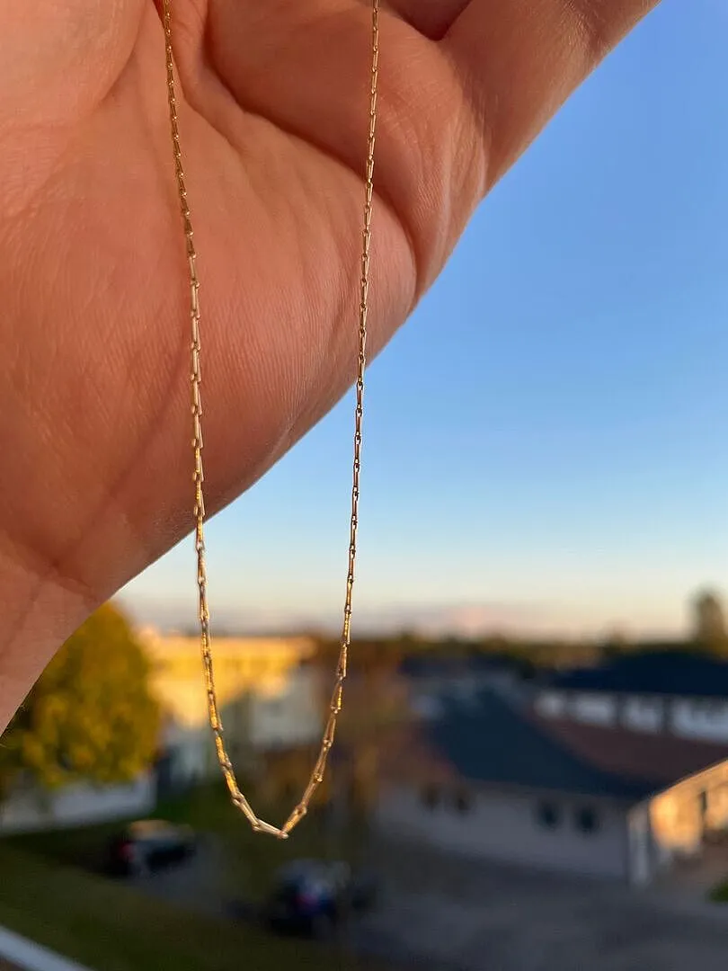 Astrid & Miyu Marylebone collier chaîne or massif