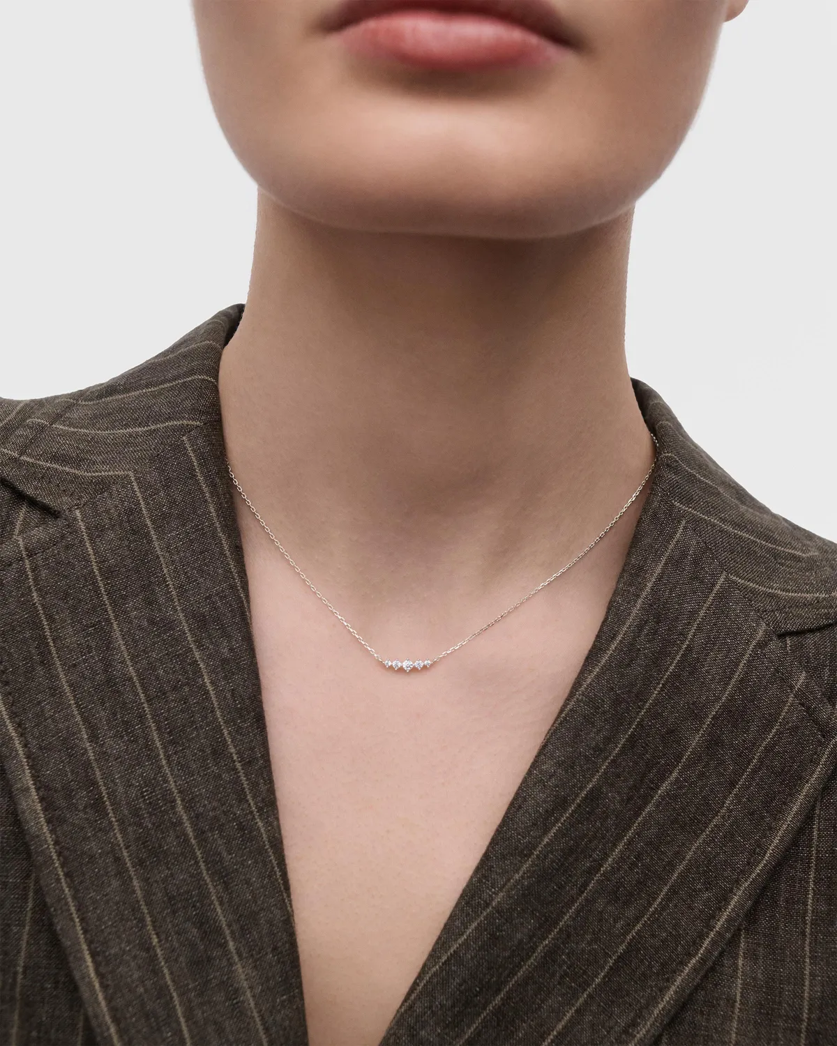 PDPAOLA Estela collier zircone blanche