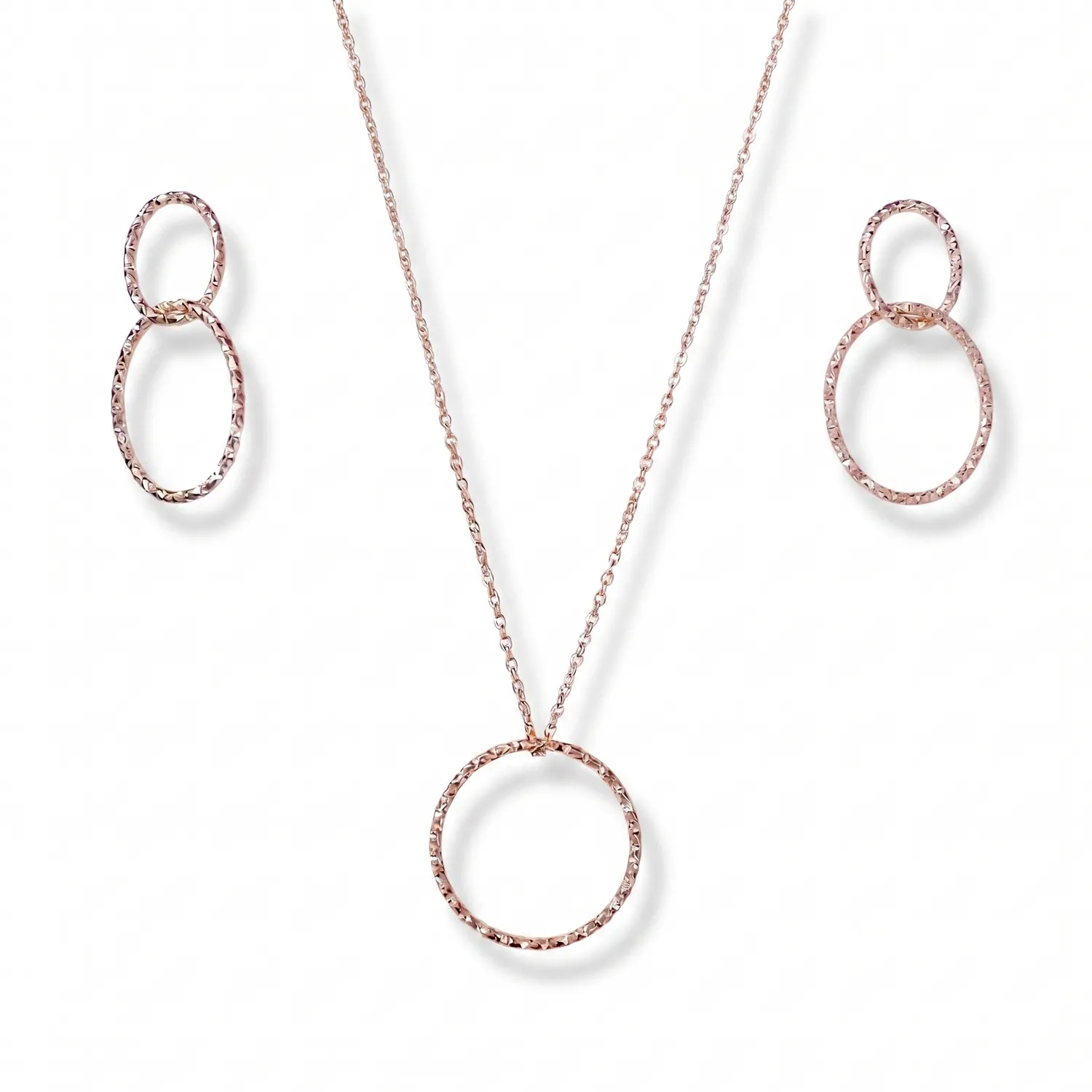 Nao de Paris Cercle d'Or coffret collier boucles strass