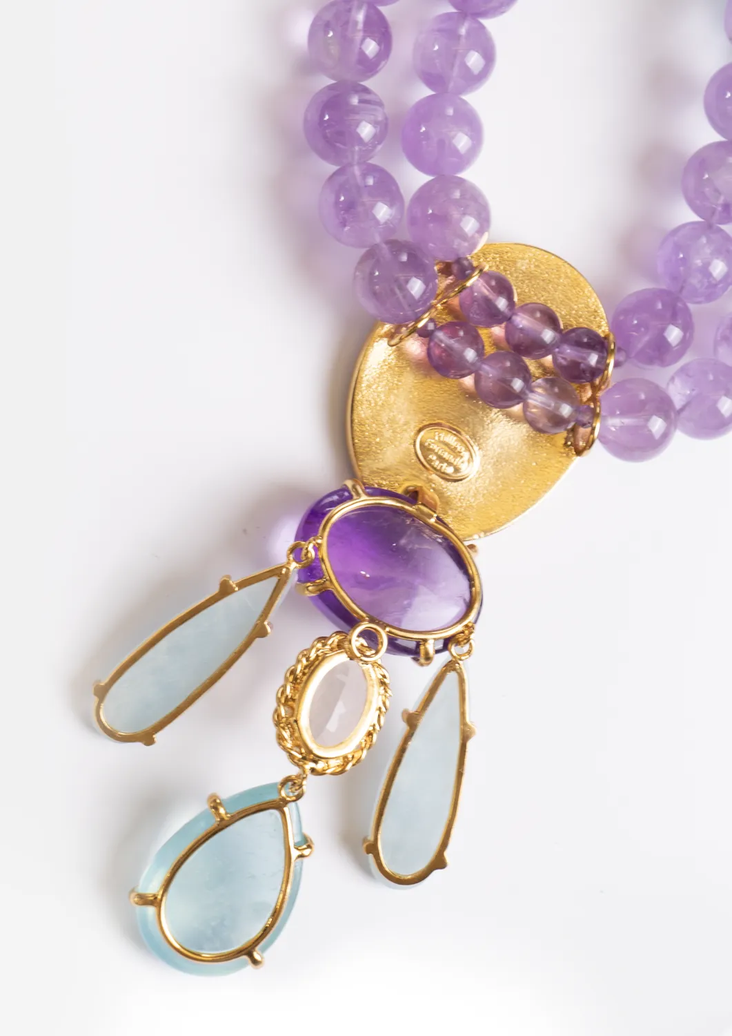 Philippe Ferrandis Japanese Garden collier pièce unique éclat