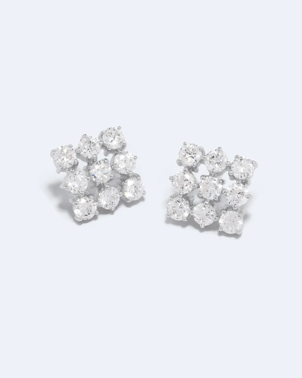 Completedworks Notsobig Juggernaut boucles d’oreilles argent zirconia