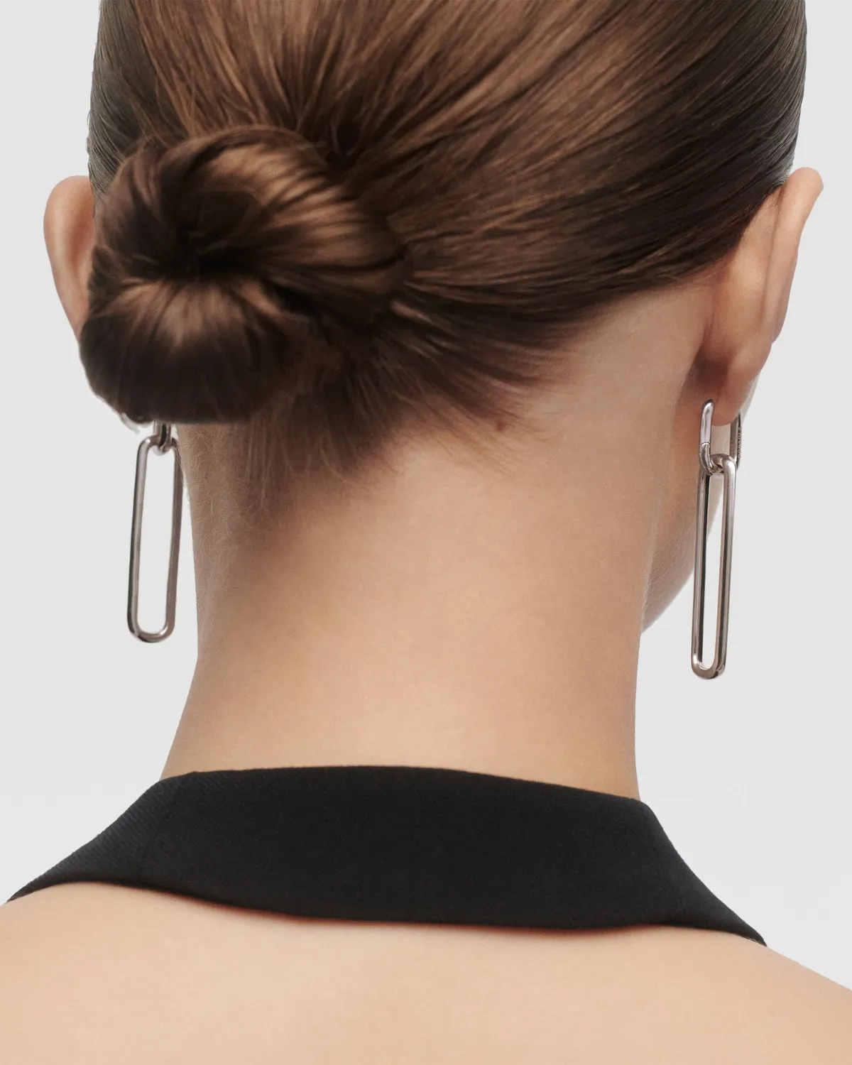 PDPAOLA Rodeo boucles créoles argent 60,5 mm