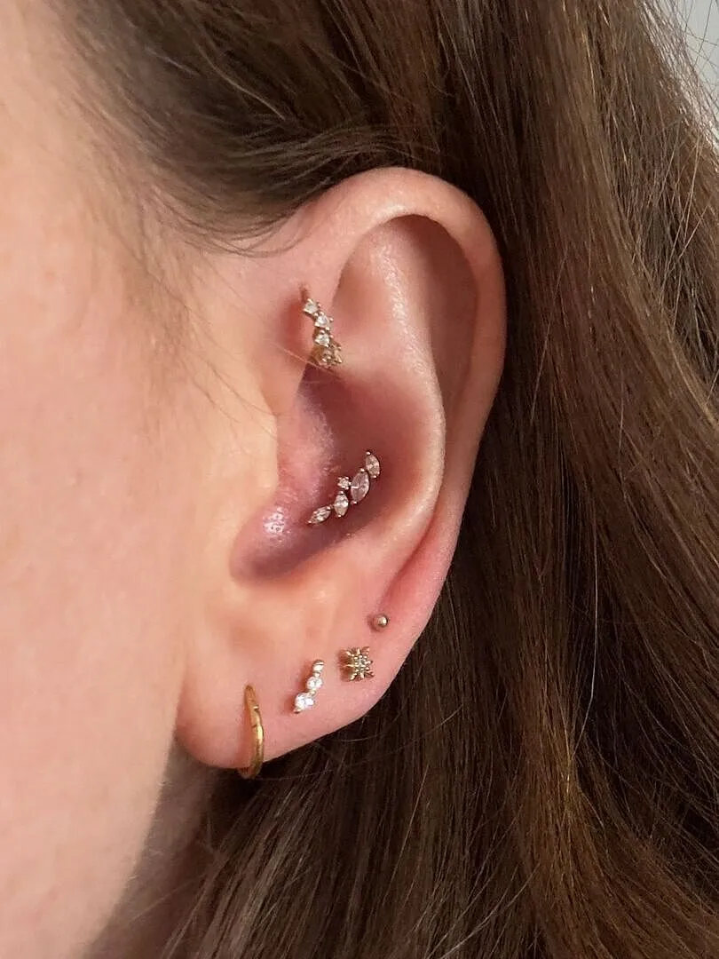 Astrid & Miyu Seamless Titanium piercing anneau or
