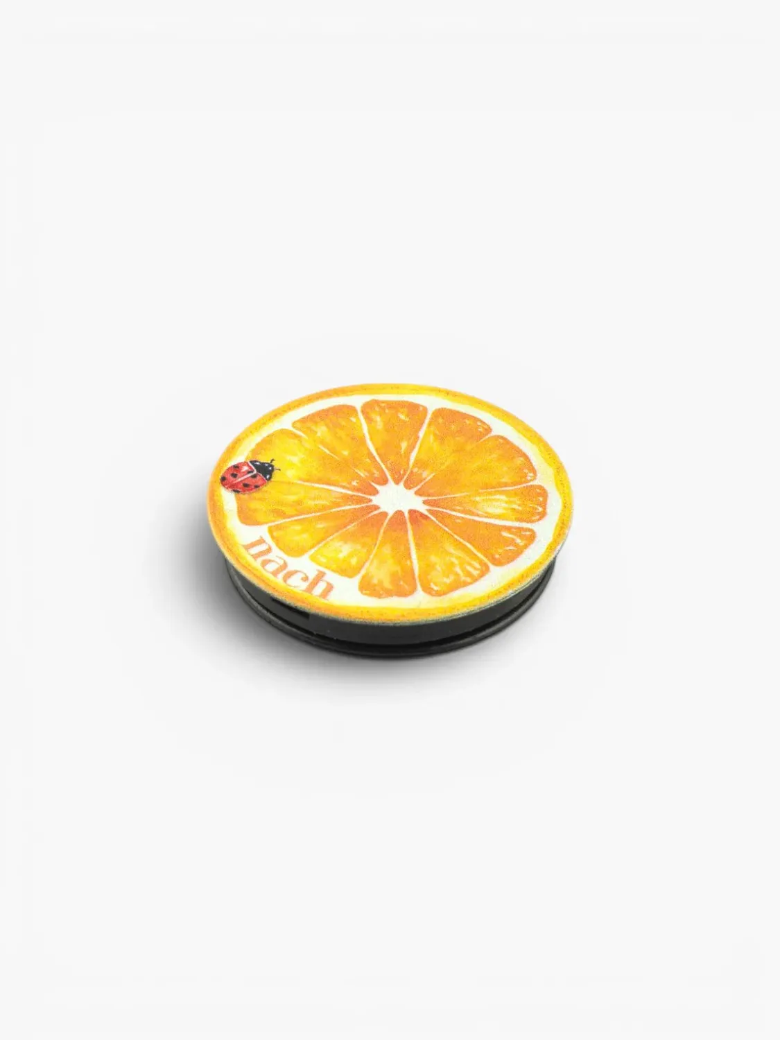 Nach Bijoux PopGrip Orange support téléphone coccinelle