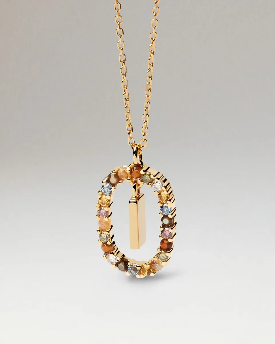 PDPAOLA Letter I collier initiale I doré
