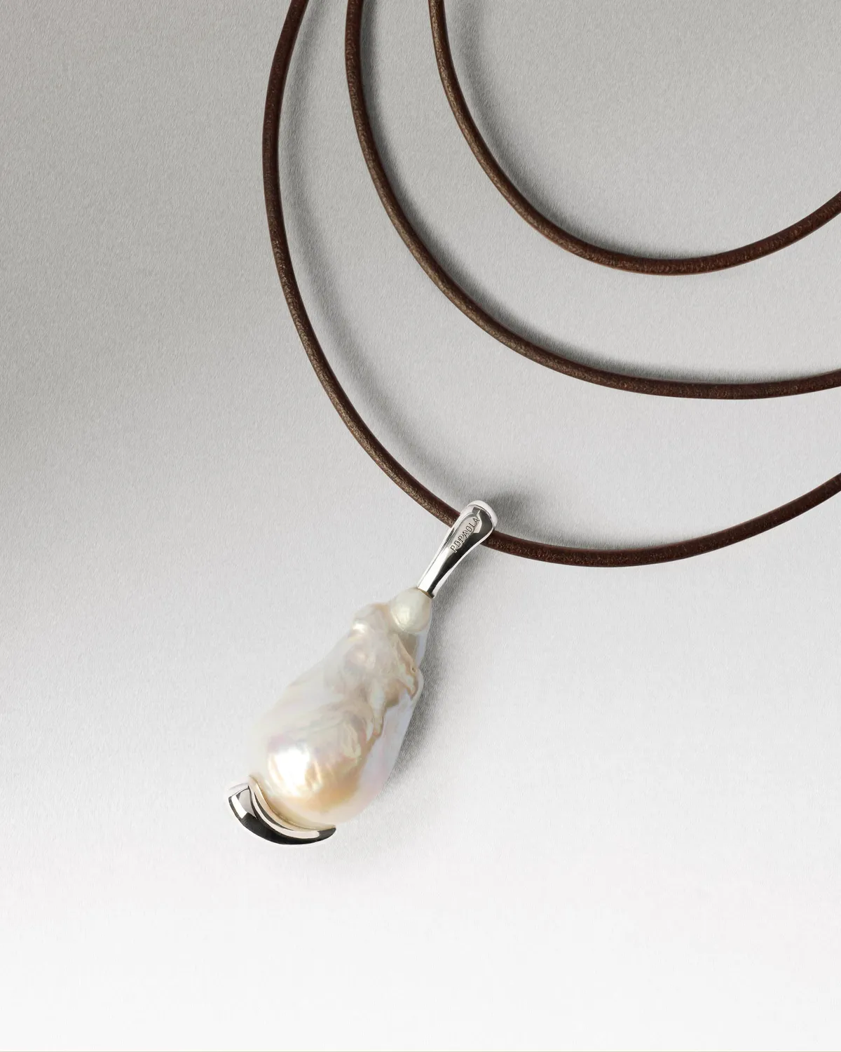 PDPAOLA La Perla pendentif argent nacre