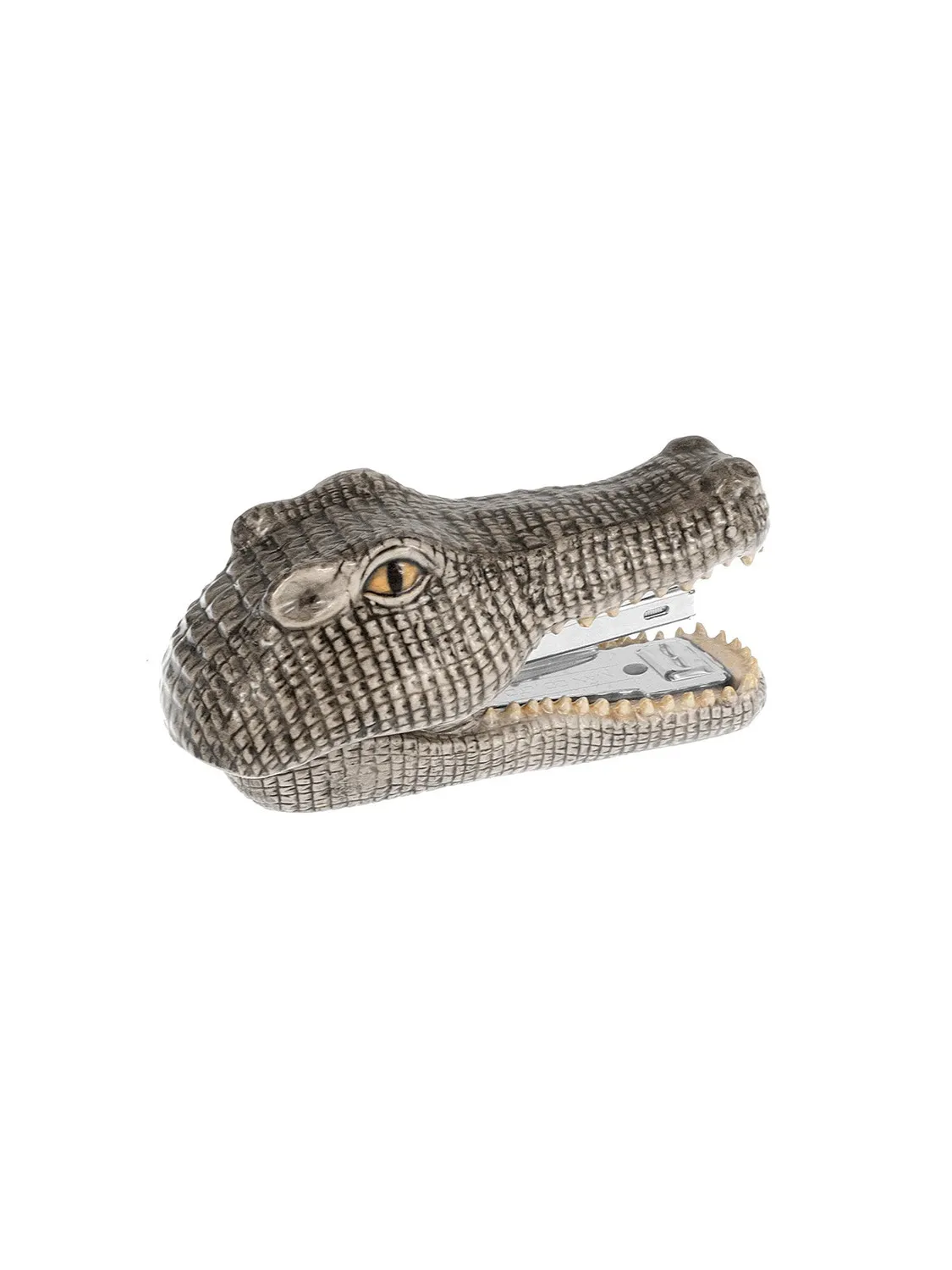 Nach Bijoux Crocodile agrafeuse porcelaine n°10