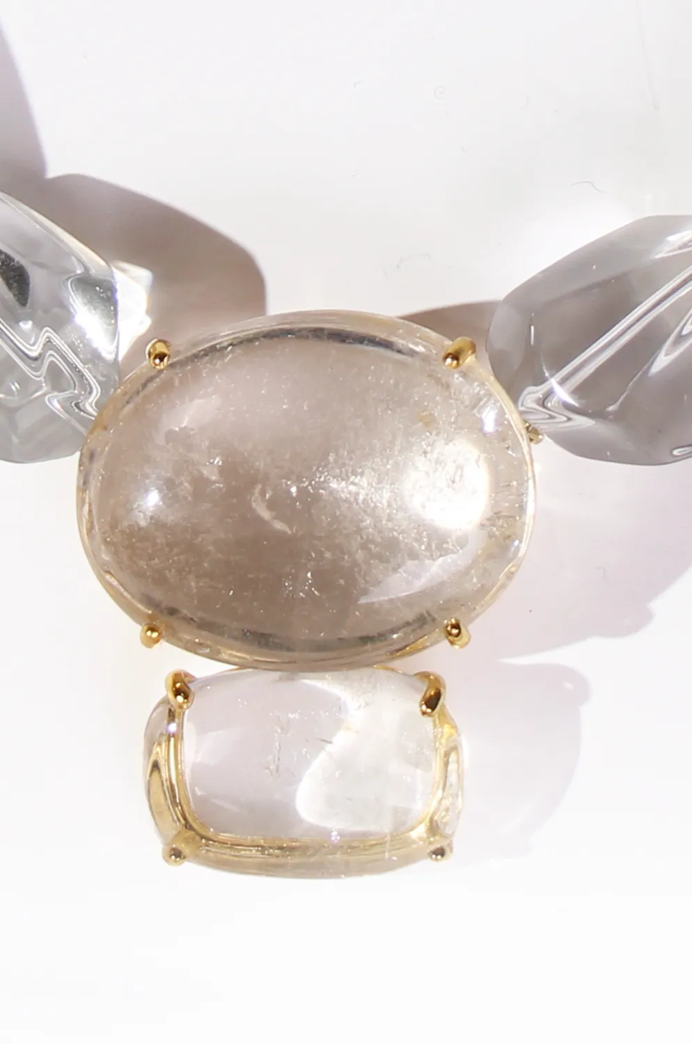 Philippe Ferrandis Pièces Uniques collier cristal de roche