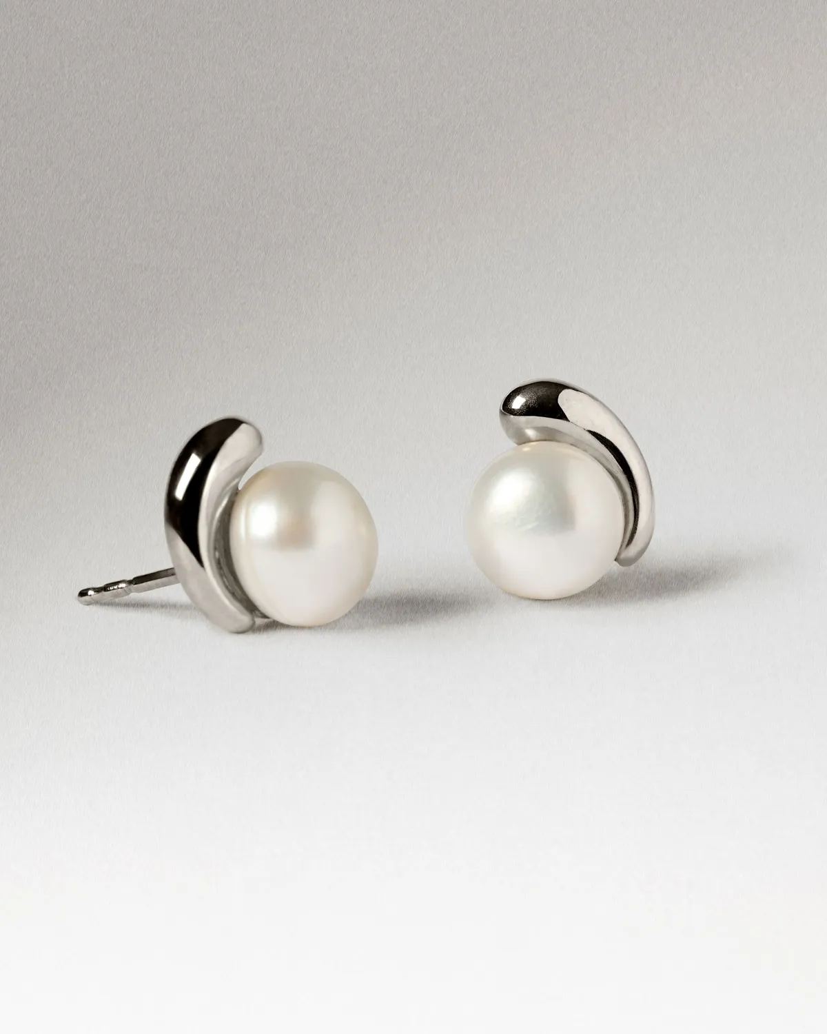 PDPAOLA La Perla Mini clous perle eau douce