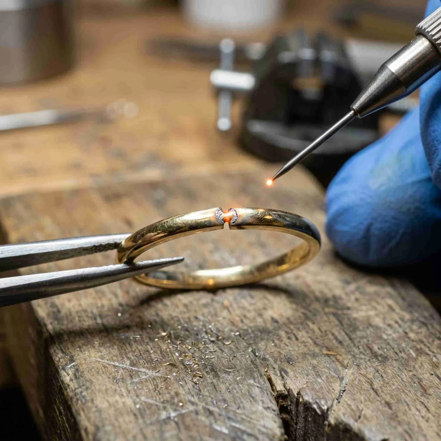 Réparation bague cassée soudure sur devis 24€