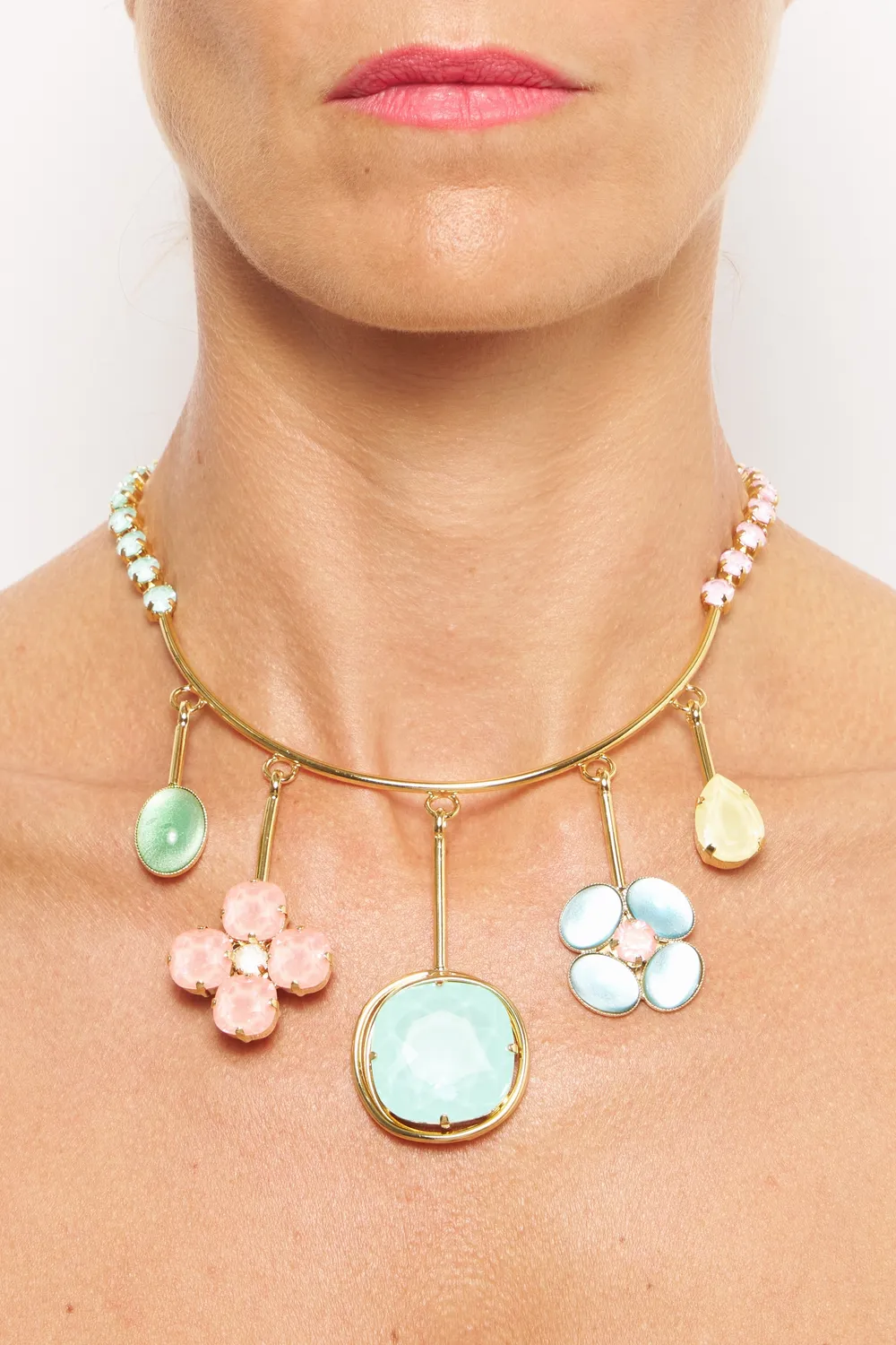 Philippe Ferrandis Sorbet collier charms breloques
