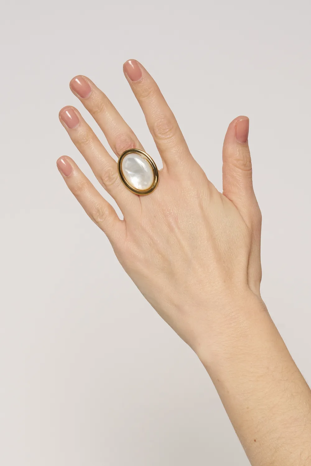 Philippe Ferrandis Bulles bague ajustable dorée