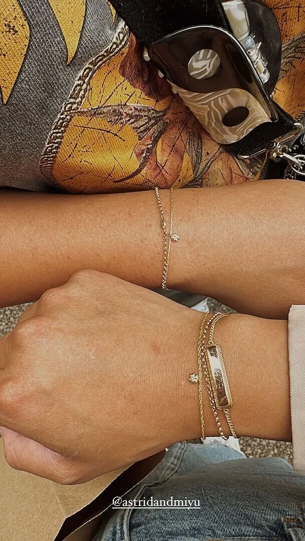 Astrid & Miyu Marylebone Chain bracelet or massif