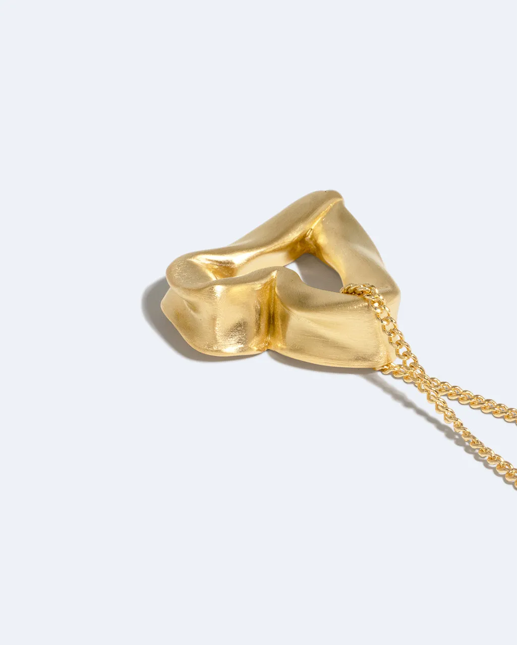 Completedworks Heart Metaphor collier pendentif vermeil