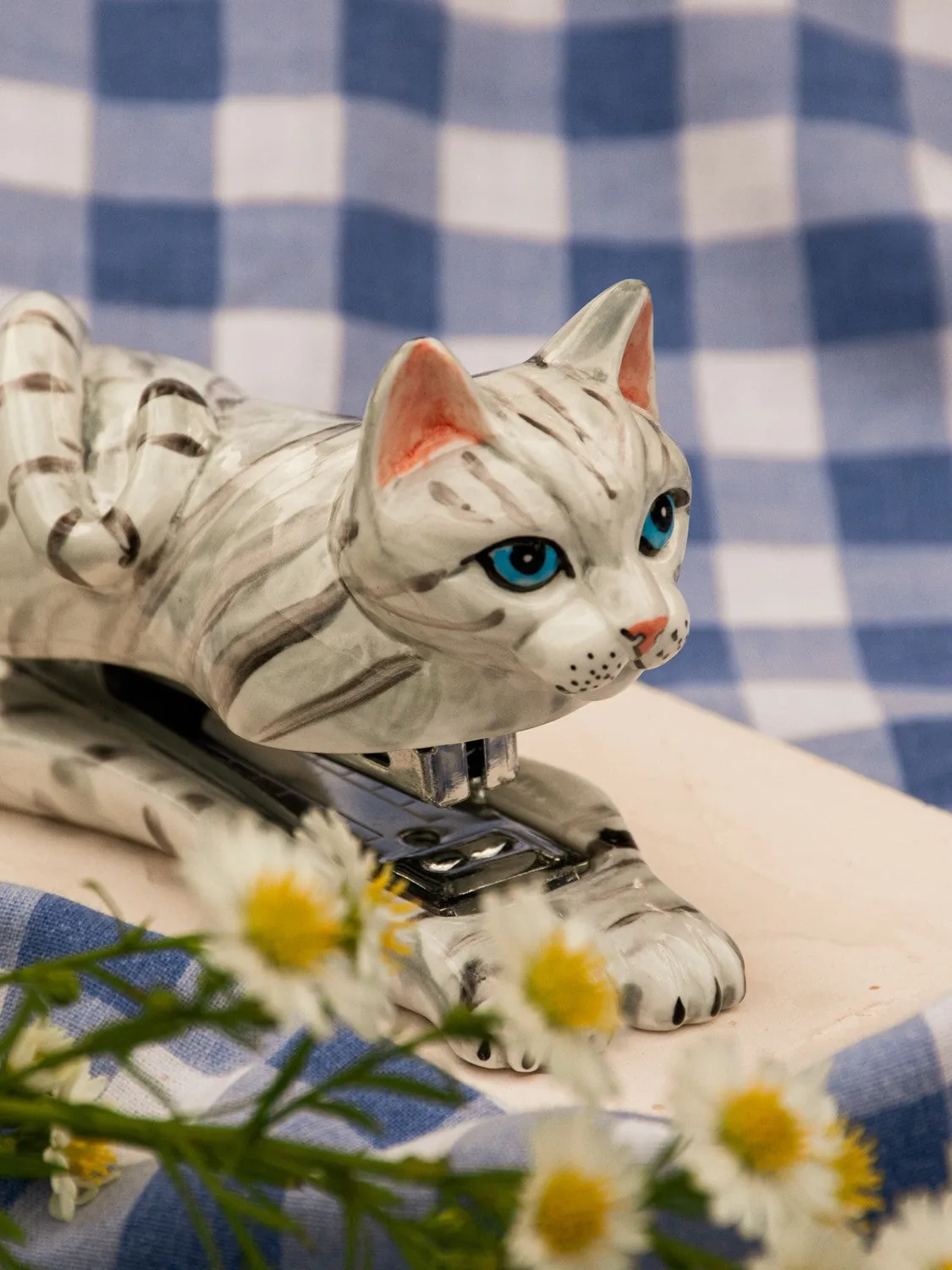 Nach chat tabby agrafeuse porcelaine agrafes n°10