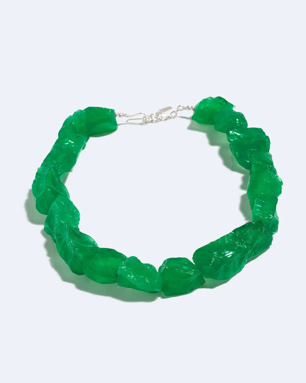 Completedworks The Iceberg’s Other Half collier résine verte argent