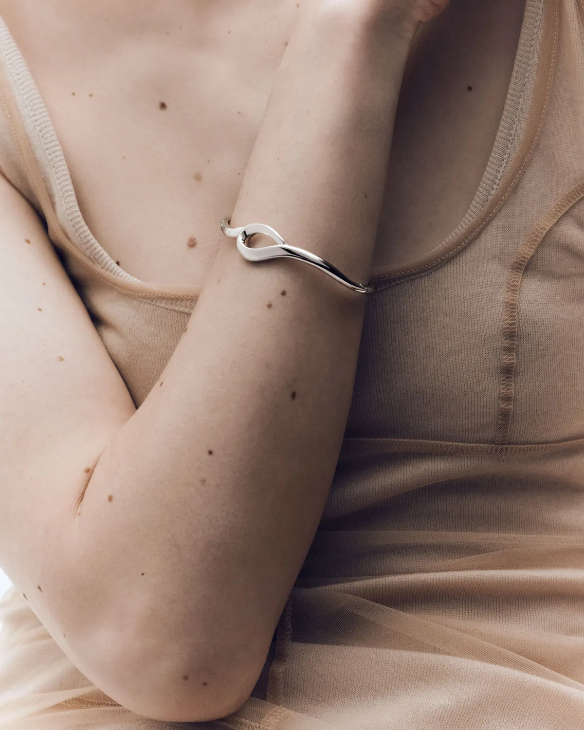 PDPAOLA Brise bracelet argent fin