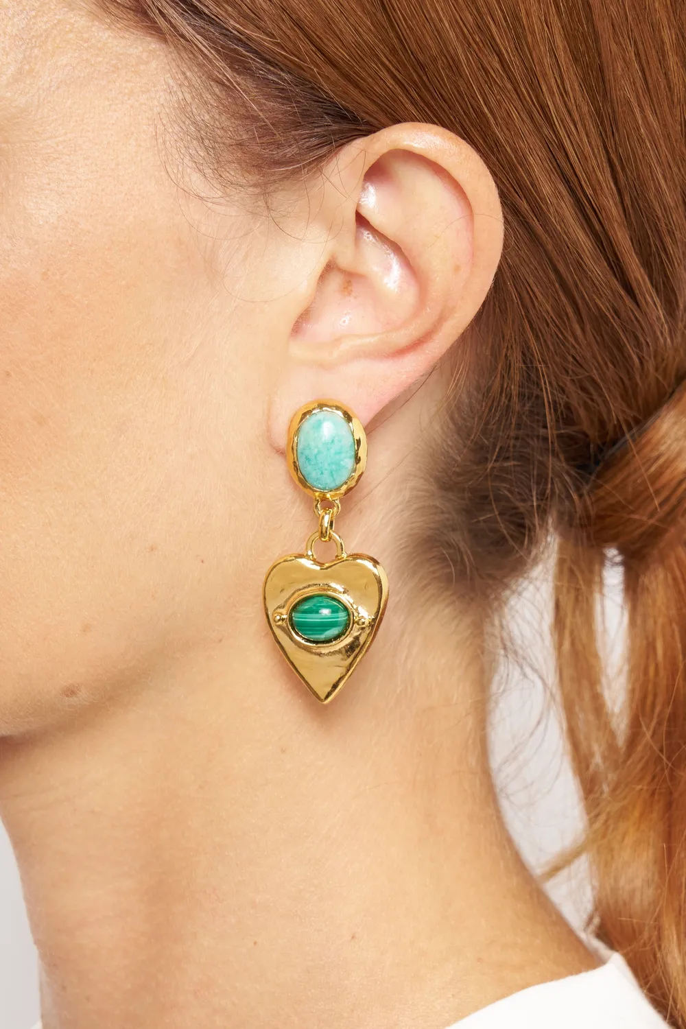 Philippe Ferrandis New Gems boucles d'oreilles clous soirée