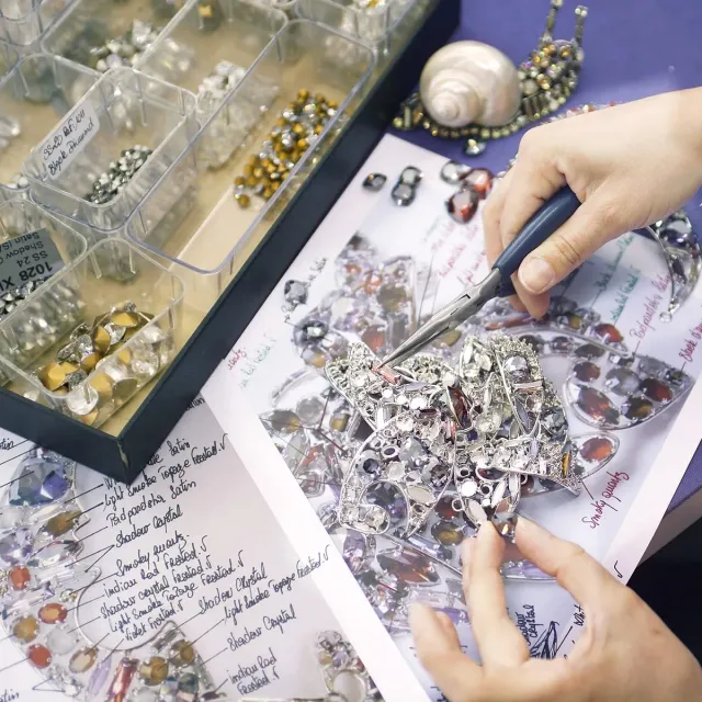 Philippe Ferrandis Baléares boucles d’oreilles clips nacre
