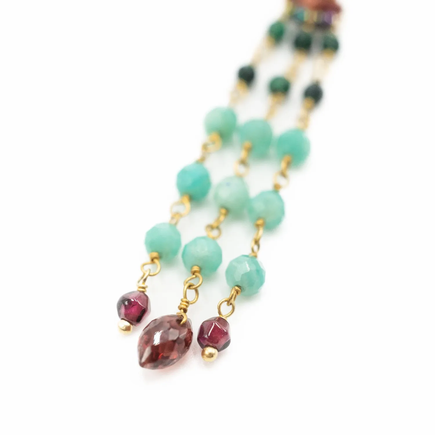 Le Fourbi de Capucine FDC36 boucles d'oreilles laiton doré 6,4 cm