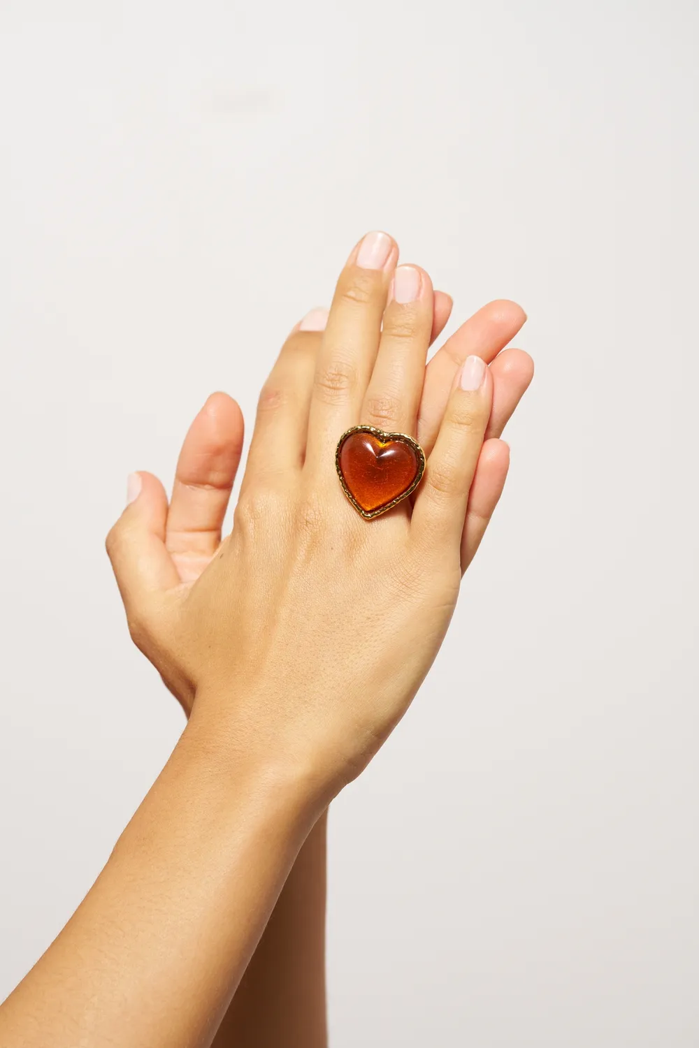 Philippe Ferrandis Break My Heart bague petit cœur ajustable