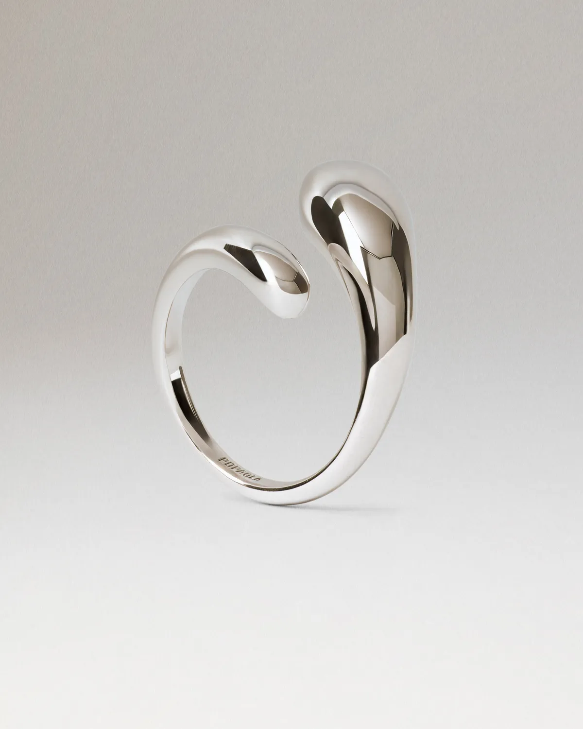 PDPAOLA Orbit bague large argent
