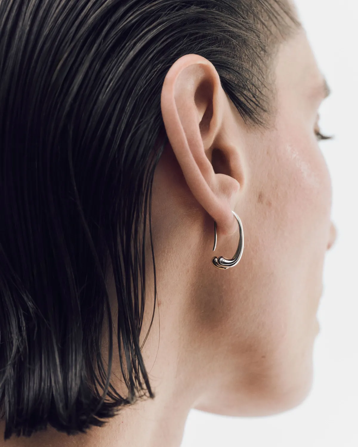PDPAOLA Eira Mini boucles d'oreilles argent