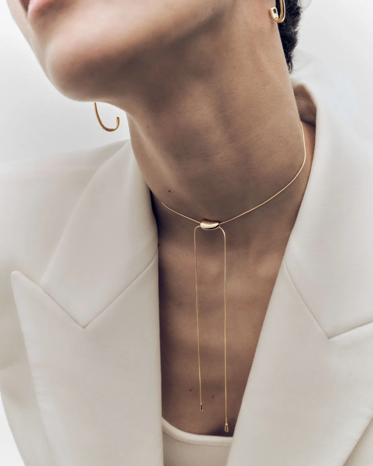 PDPAOLA Rodeo Slider collier or 62 cm