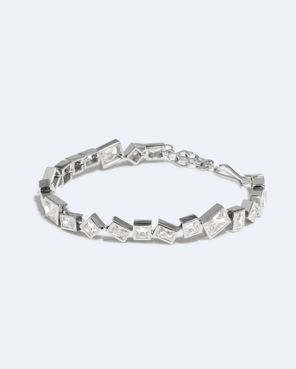 Completedworks Dare bracelet argent recyclé zirconia