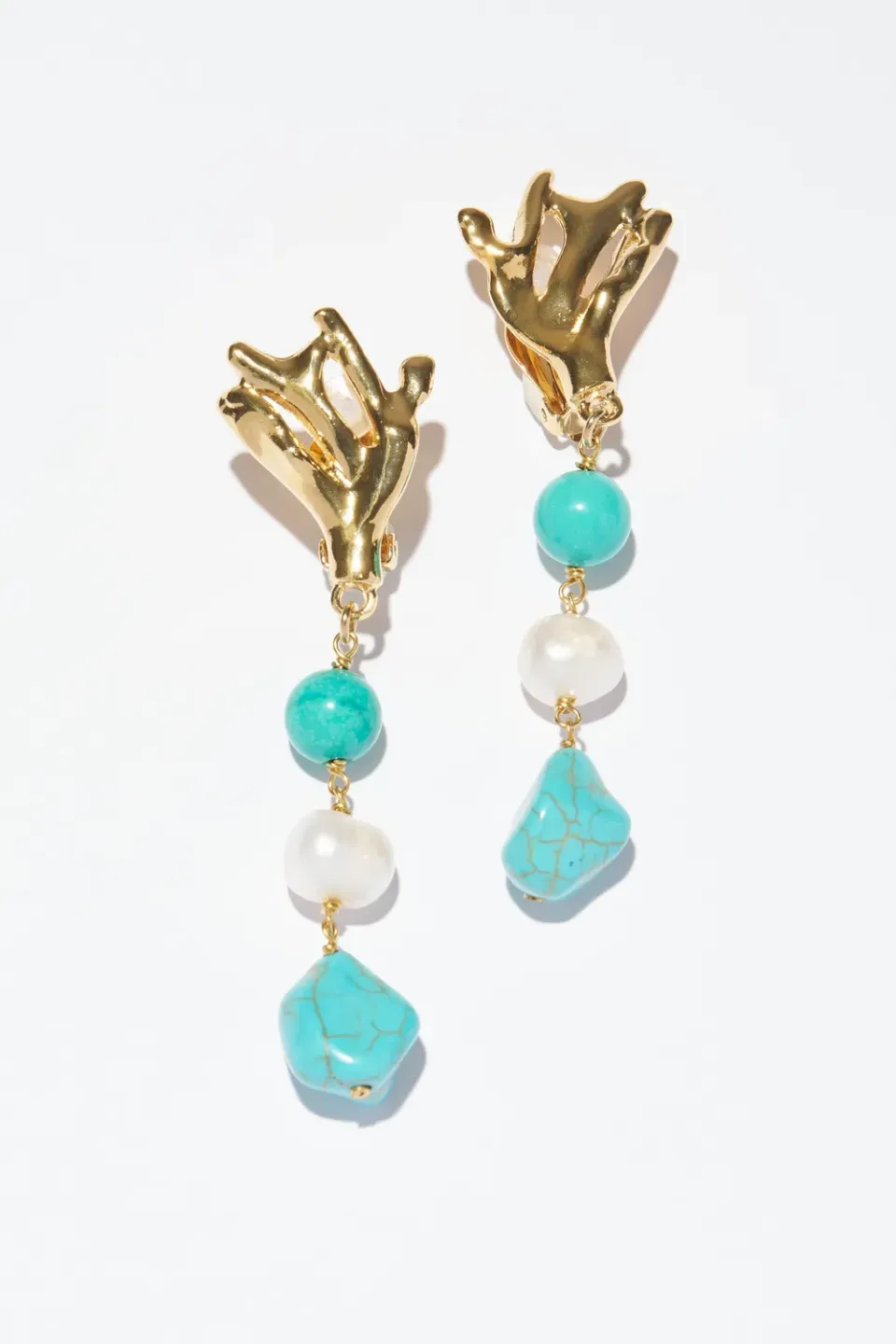 Philippe Ferrandis Minorca boucles clips doré tenue
